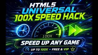 HTML5 Universal Speed Hack