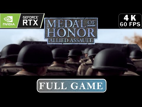 Medal of Honor Allied Assault Walkthrough - Mission 12 - Diverting The Enemy - UHD 4K