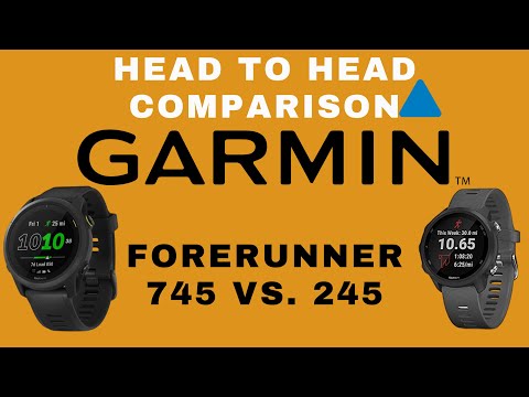 Garmin Forerunner 745 vs Forerunner 245