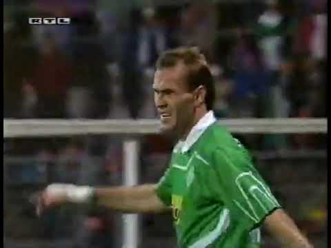 Liga de Campeones 93/94: Werder Bremen 5-2 Dinamo Minsk (16/09/1993). Narración en alemán.