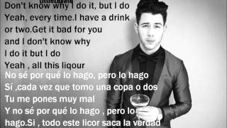 Nick Jonas - Area Code ( sub. en español) (With Lyrics)