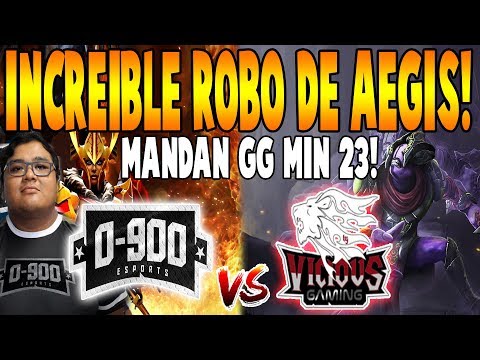 0-900 vs VICIOUS [BO2] - Increíble Robo de Aegis "Mandan GG Min 23" - LPG Movistar Season 3 DOTA 2