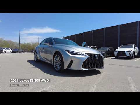 2021 Lexus IS 300 AWD in Gray for sale at Ken Shaw Toyota in Toronto, ON