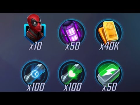 Marvel Strike Force - Get these FREE Rewards Now & 10x Premium/Deadpool Orb Openings