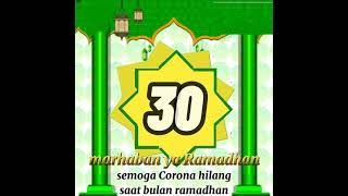 Download lagu hitungan mundur ramadhan 1442 H mp3