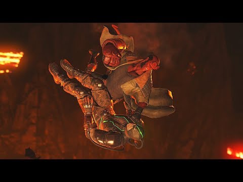 Injustice 2: Hellboy Vs Bane | All Intro/Interaction Dialogues & Clash Quotes + Super Moves