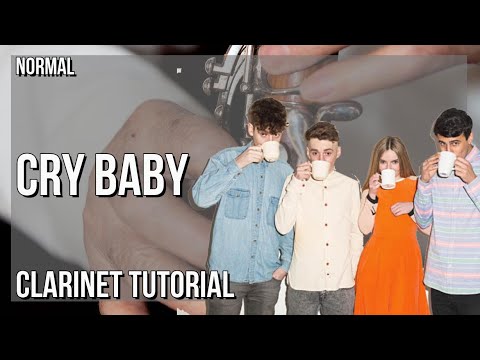 How to play Cry Baby by Clean Bandit & Anne Marie ft David Guetta on Clarinet (Tutorial)