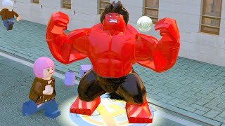 Lego Marvels Avengers How to Unlock Red Hulk in Helicarrier Havoc