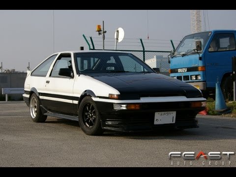 1986 Toyota Sprinter Trueno GT Apex - Test Run 05/2013