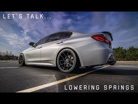 BMW F30 H&R SUPER SPORT LOWERING SPRINGS