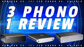 ifI Zen Phono vs. Cambridge Audio Solo vs. AVM P30 - Budget Phono Preamps Comparison Review