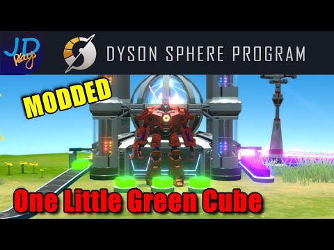 One Small Green Cube 🪐 MODDED Dyson Sphere Program EP11 🌌 Lets Play/Walkthrough