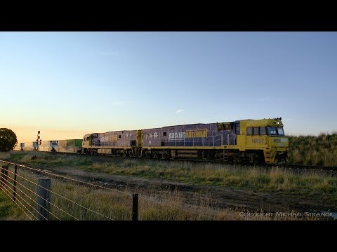 6PM6 Pacific National Container Train - PoathTV Australian Railways