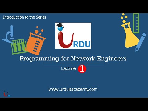 Programming for Network Engineers Lecture 01 Introduction to Programming for Network Engineers
