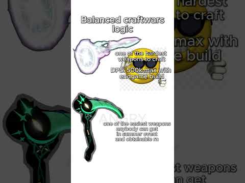 Balanced Craftwars Logic 💀💀💀  #roblox #balancedcraftwars #bcw #craftwars #memes