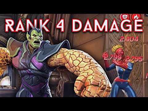 rank 4 cosmic human torch has decent damage