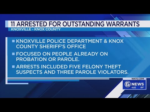 Knoxville Arrest Records