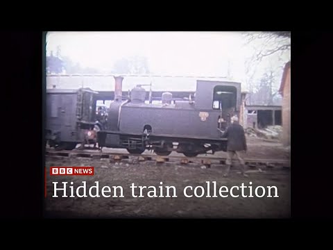 Heritage railway unveiling 'unseen' steam locomotive collection thought to be scrapped (UK)