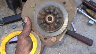 How To Replace  Strut Mount On a 2002 Chevy Venture