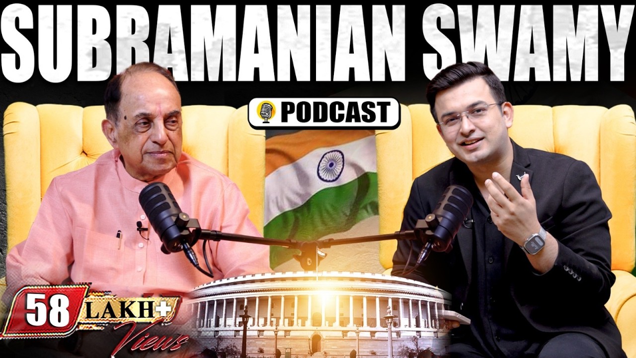 Unplugged ft. Subramanian Swamy |1972-2024 Political Stories| Sushant Rajput| Asaram| Kangana Ranaut