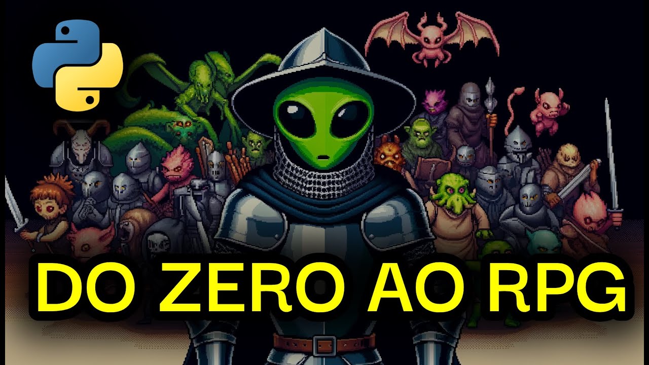 Python do ZERO ao JOGO DE RPG - Dominando Funções, Repetições, Listas e Dicionários