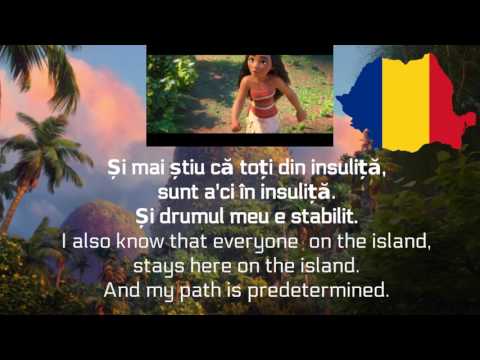 How Far I'll Go-Romanian(S+T)