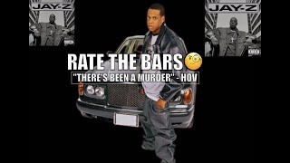 RATE THE BARS🧐: JAY-Z “THERE’S BEEN A MURDER”