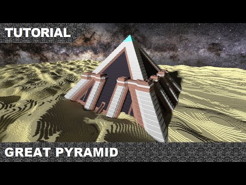 Minecraft Great Pyramid Tutorial & Download
