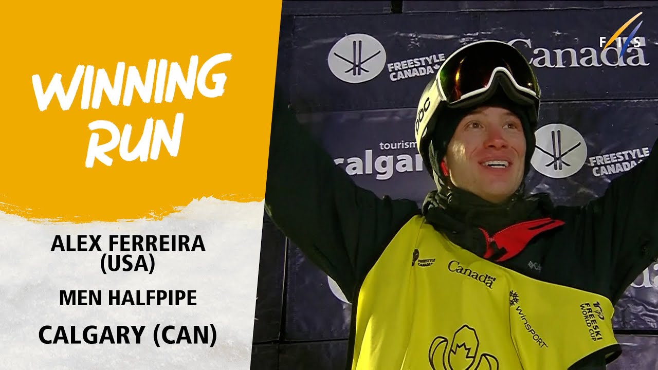 Alex Ferreira triumphs again in the Calgary Halfpipe | FIS Freestyle Skiing World Cup 23-24