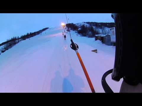 Видео: Видео горнолыжного курорта Южный Склон в Мурманская область