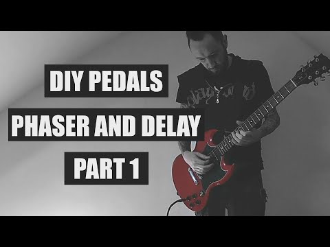 DIY MXR Phaser and CMOS delay effects - Part 1