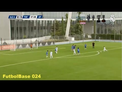 Marco Cobo debuta con doblete en el alevín A del Real Madrid