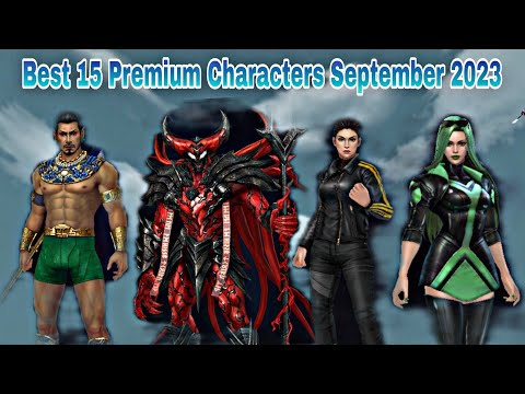 Best 15 Premium Characters September 2023 - Marvel Future Fight
