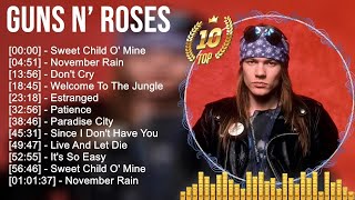 Download lagu Guns N’ Roses Greatest Hits ~ Best Songs Of 80s 90s Old Music Hits Collection mp3