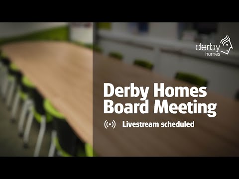 Derby Homes Board Meeting - 25  November 2021