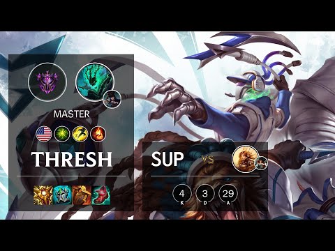 Thresh Support vs Leona - NA Master Patch 11.14