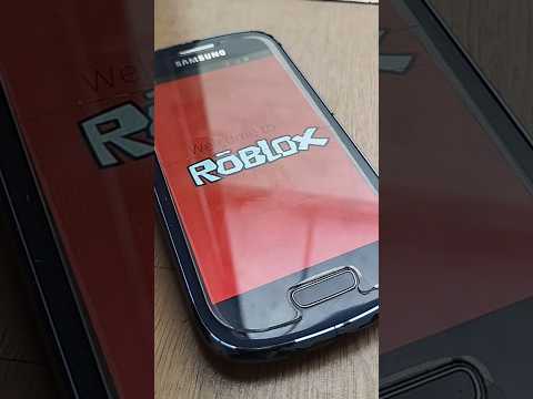 Roblox em um celular de 2012 (S3 mini) #smartphone #celular #samsung