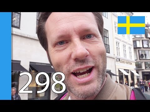 Learn Swedish  Hanging out in Copenhagen - 10 Swedish Words #298