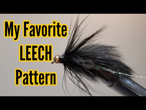 Tying the Bunny Hair Leech - love it!