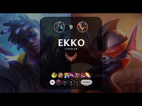 Ekko Jungle vs Rumble - KR Grandmaster Patch 13.16