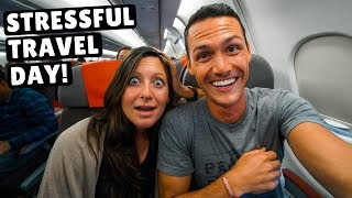 CRAZY 27 Hour Travel Day | MEXICO to JORDAN | 4 Flights 4 Lounges - YouTube