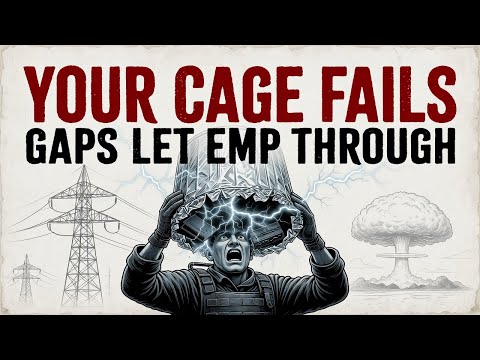 Your Faraday Cage is Wrong   The WWII Shielding Method That Actually Stops EMPs