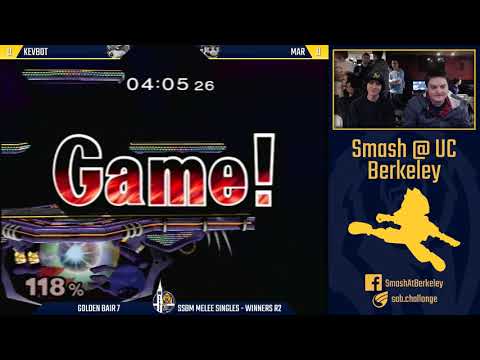 Golden Bair 7 - Melee Singles Winners Round 2: Kevbot vs Mar