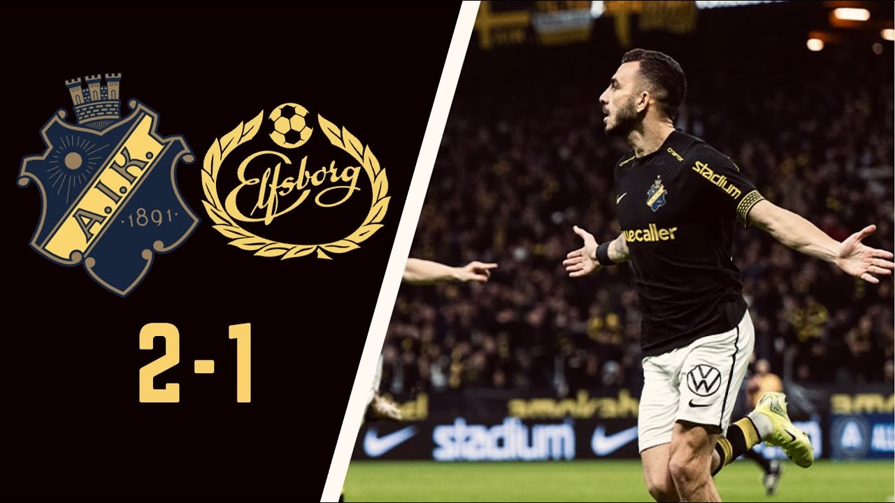 MATCHFILMEN: AIK - IF Elfsborg | Allsvenskan 2024 Omgång 28
