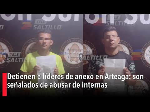 Leaders of an annex in Arteaga arrested: They are accused of abusing inmates #Security #Arteaga