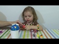 Маша и медведь Мороженое с сюрпризом игрушки Ice Cream Play-doh Angry Birds ...