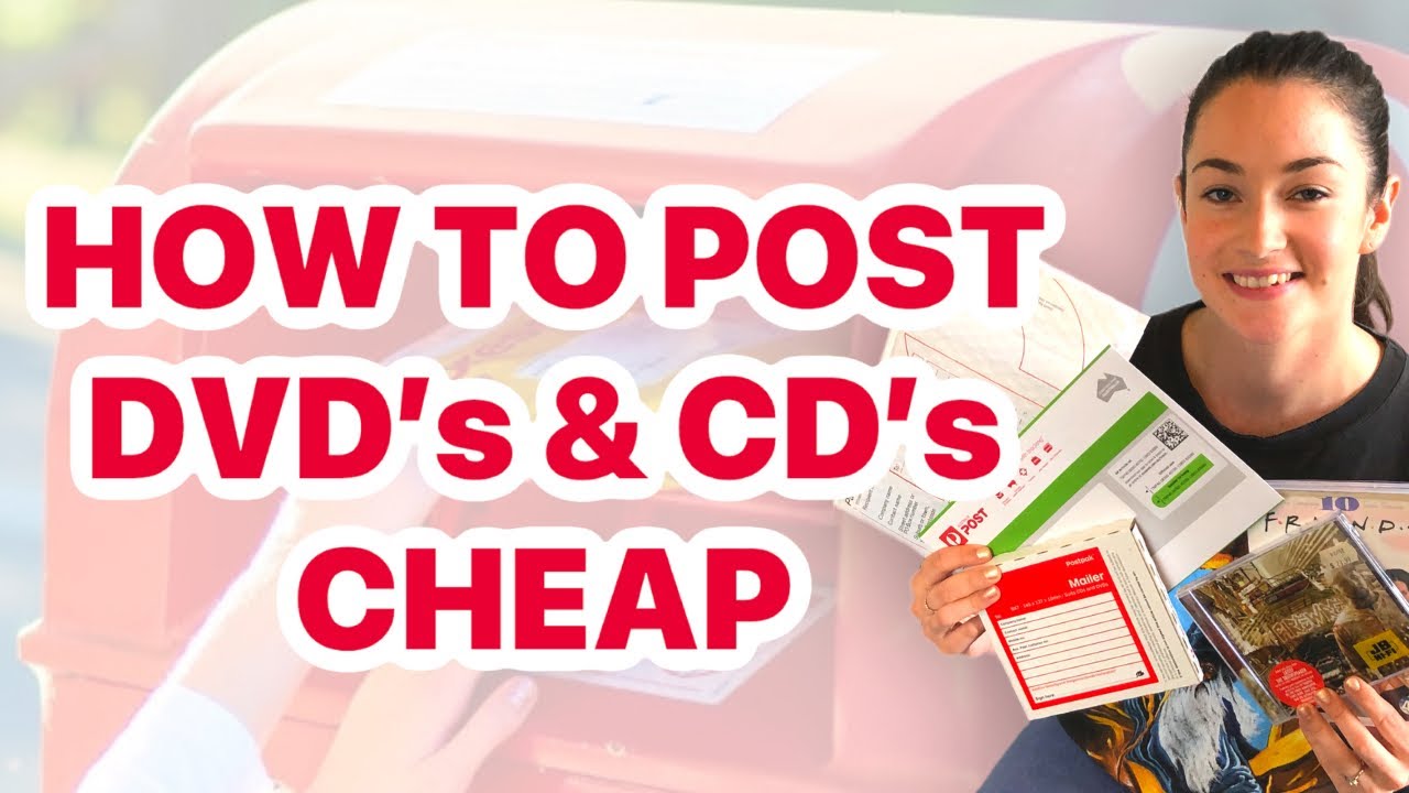 How To Post DVD's and CD's cheap with Australia Post