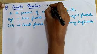 CLASS 12 CHEMISTRY NCERT. 08 HALOALKANES AND HALOARENES. Halogen exchange method.