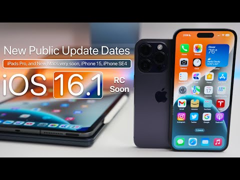 New Updates, New iMessage?,iOS 16.1 RC,  New iPads, Macs and more