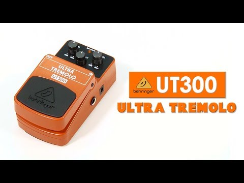 Демонстрация звучания педали эффектов Behringer UT300